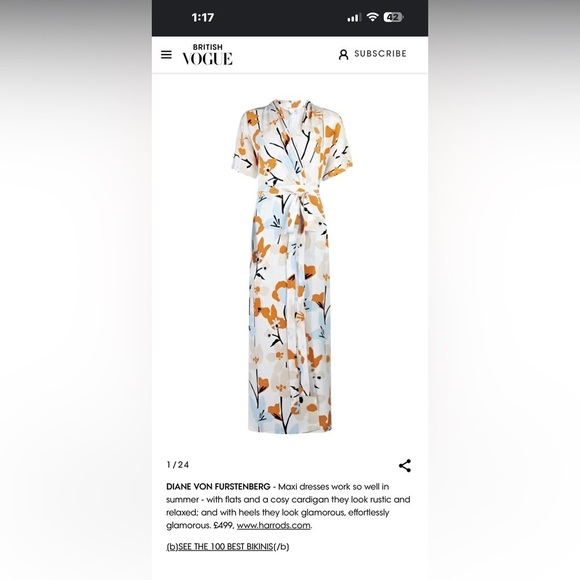 Diane von Furstenberg, Print 100% Silk Romper Shorts - Picture 6 of 11